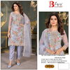 B 52 A To D By Bilqis Faux Georgette Embroidery Pakistani Suits Wholesale Shop In Surat
